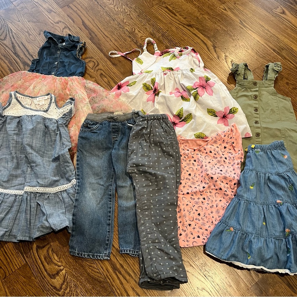 Girls’ Clothes Bundle 4T Including Rylee + Cru